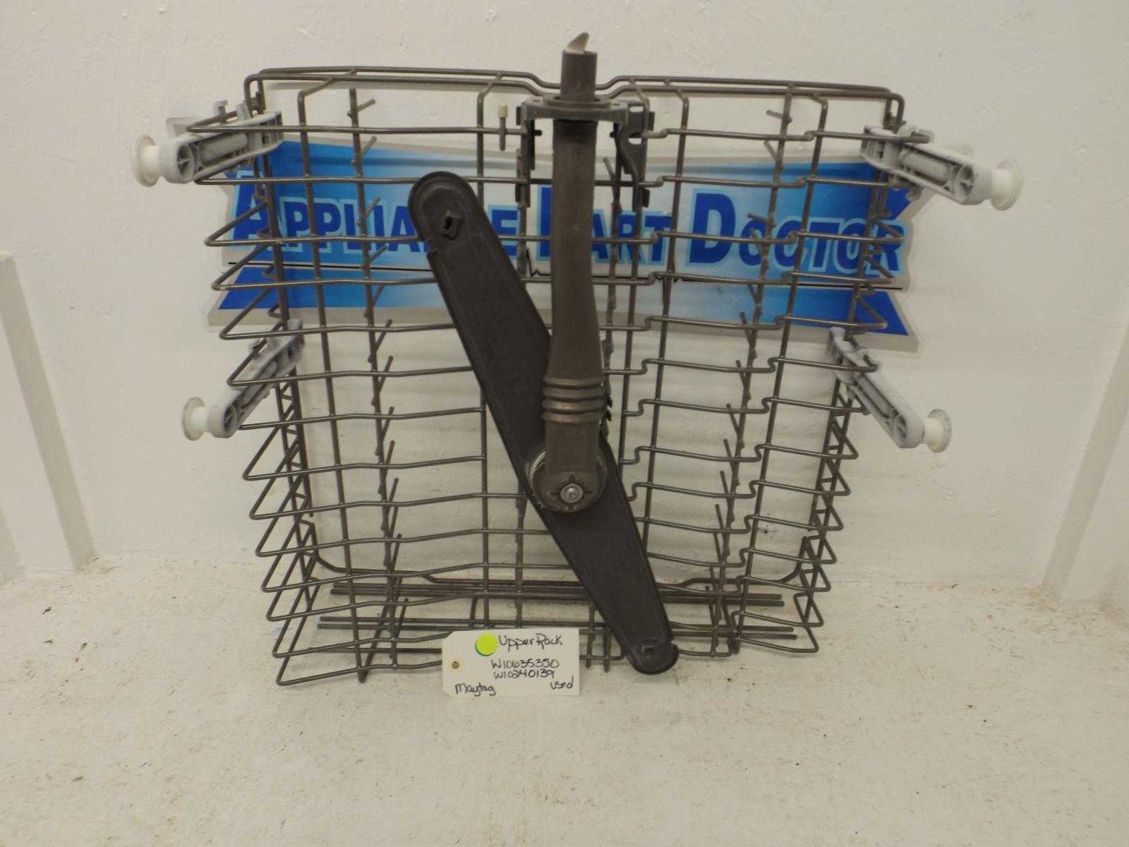 Maytag Dishwasher W10635350 W10240139 Upper Rack Used Maytag Dishwasher W10635350 W10240139 Upper Rack Used
